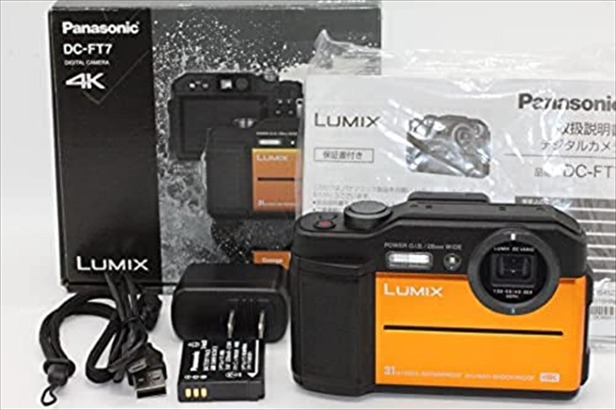 Panasonic DC-FT7-D Compact digital camera LUMIX FT7 Waterproof 4K 
