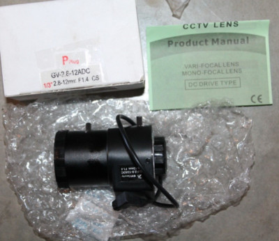 GV-2.8-12ADC 1/3  2.8-12mm DC Auto Iris Vari-focal Lens