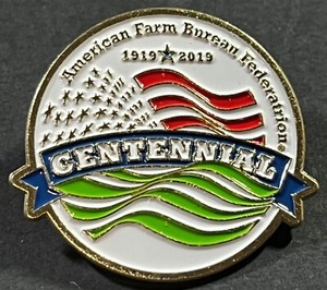 American Farm Bureau Federation 100TH Anniversary Lapel Pin by Farm Bureau Bank