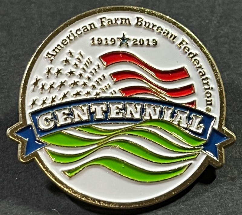 American Farm Bureau Federation 100TH Anniversary Lapel Pin by Farm Bureau Bank