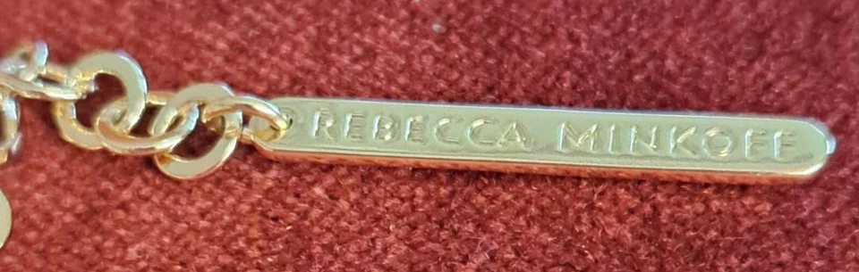 ***REBAJADO***Rebecca Minkoff Hermoso Collar Grande Flor Rosa Declaración Nuevo sin Etiquetas Foto 3 de 4