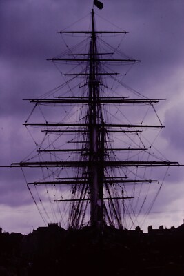 1977 Cutty Sark Greenwich London Shipping Ship Boat 35mm Original Slide Ref 9