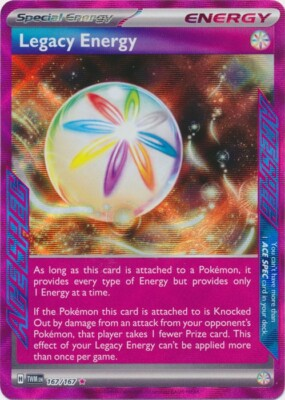 #ad Holo Legacy Energy 167 167 ACE SPEC Rare Twilight Masquerade Pokemon TCG $3.39