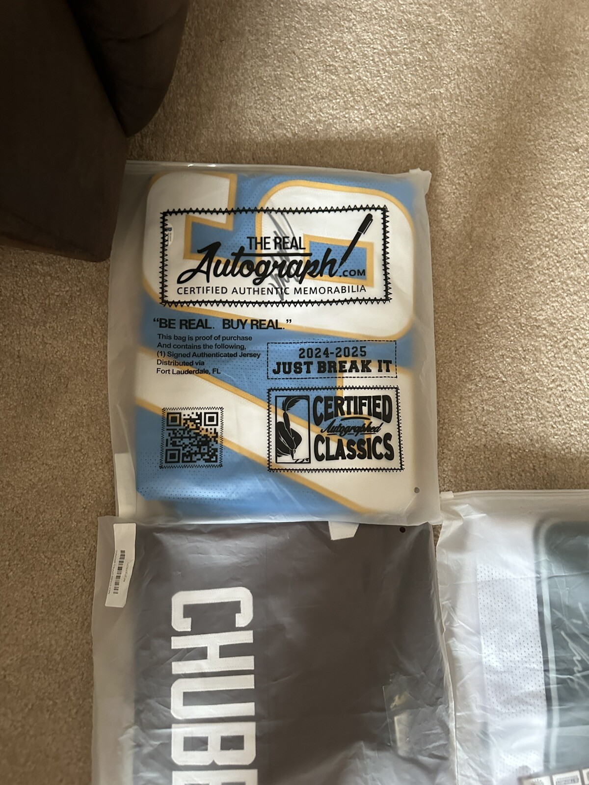 Joey Bosa Autographed Signed Los Angeles Chargers Custom Jersey Beckett PSA. 