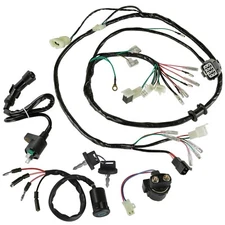 Wire Harness / Starter/ Ignition Key Switch ,Coil Honda FourTrax TRX 300 1997-00