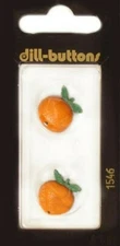 Dill Buttons ~ (1546) - 11/16" - 2 ct