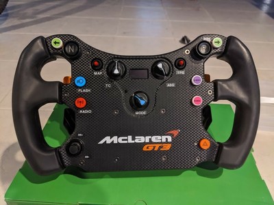 Fanatec McLaren MP4-12C GT3 Wheel w/Clubsport QR Upgrade *Discontinued