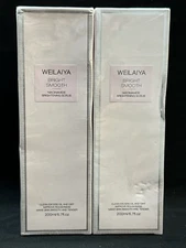 2 weilaiya bright smooth scrub 6.7oz ea scuffed box