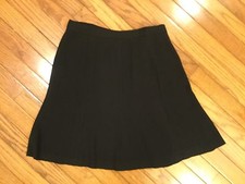Tamotsu New York Classic Black Skirt made in USA Size 10