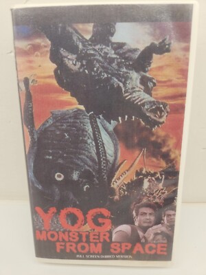 Yog Monster From Space VHS Japanese Sci Fi Horror Terror Intergalactic RARE Cult