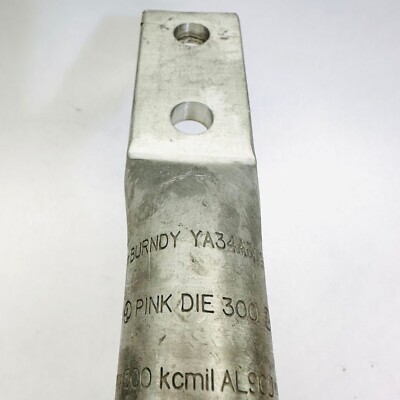 銅製 水注 [B31457] BURNDY YA34A3UG TWO HOLE LUG COMPRESS CONNECT | eBay