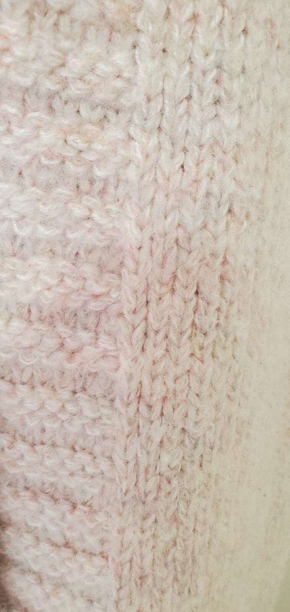 FRNCH Paris Light Pink Oversized Very Thick & Warm Knit
