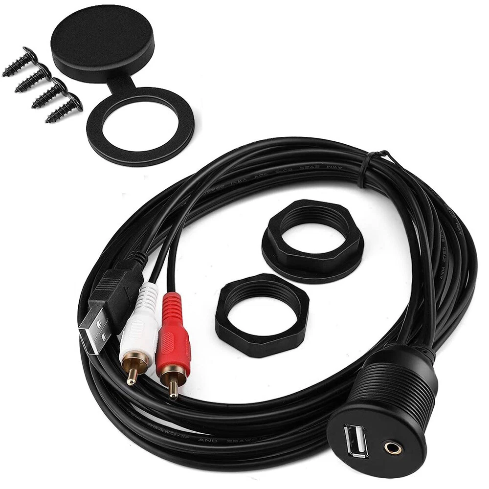 Car stereo 2024 usb extension