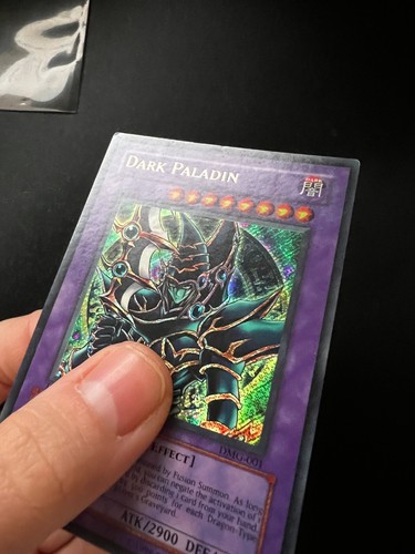Dark Paladin DMG-001 Secreto Raro Promoción Juego Moderado Yugioh - Imagen 3 de 5