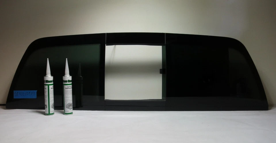 Fits 2002-2008 Dodge Ram 1500 Back Glass Window Manual Slider Flush Mount  - Image 3 of 4