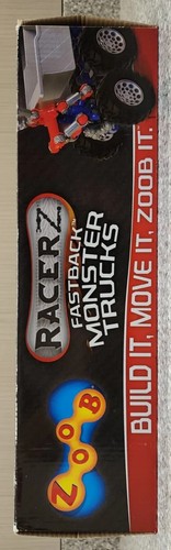 Zoob Racerz Fastback Monster Truck Building Set Pull Back Motor 0Z12058TL 2014 - Picture 3 of 7