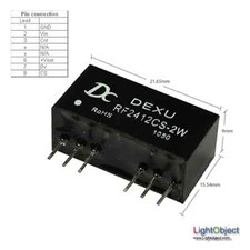 DC-DC Converter Isolated Power module 24V-32VIn 12V Out