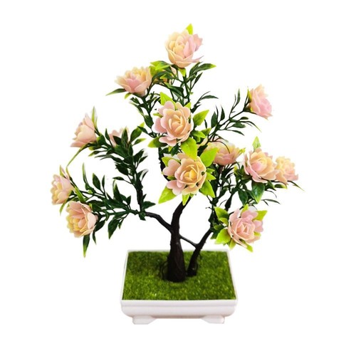 Garden Arrangement Ornaments Small Tree Pot Wedding Christmas Birthday Party - Picture 18 of 19