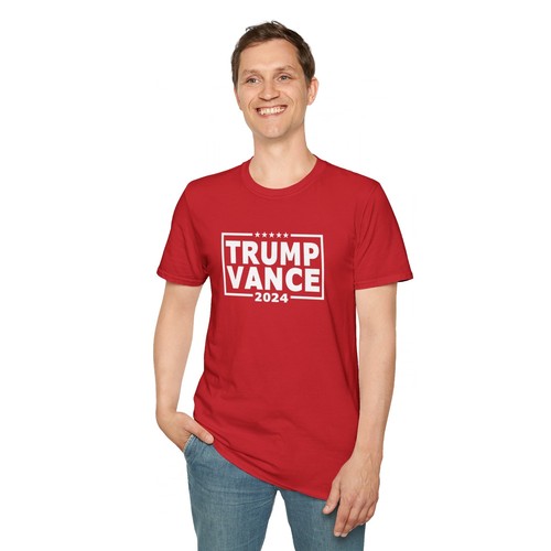 Trump Vance 24 Shirt - MAGA - Unisex Softstyle T-Shirt - Choose your Color!! - Picture 62 of 66