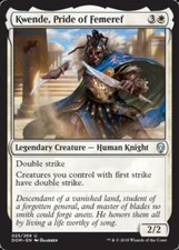 Kwende, Pride of Femeref NM, English MTG Dominaria