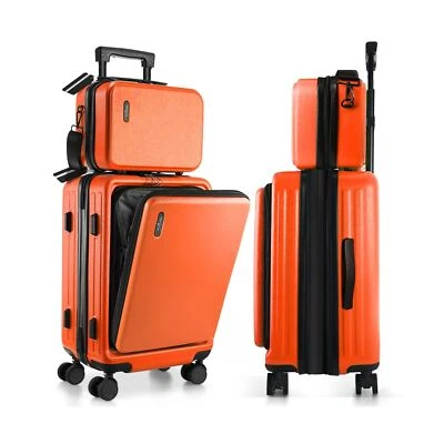 TravelArim 22 Inch Carry On Luggage, Carry On Suitcase with Wheels, Hardside ...