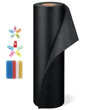 Medium Weight Fusible Interfacing for Sewing 11.6" x 30yd Black Interfacing F...