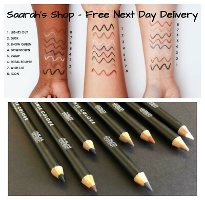 MUA Make-up intensiver farbiger Eyeliner Kohl Bleistift weich neue Formel vegan versiegelt