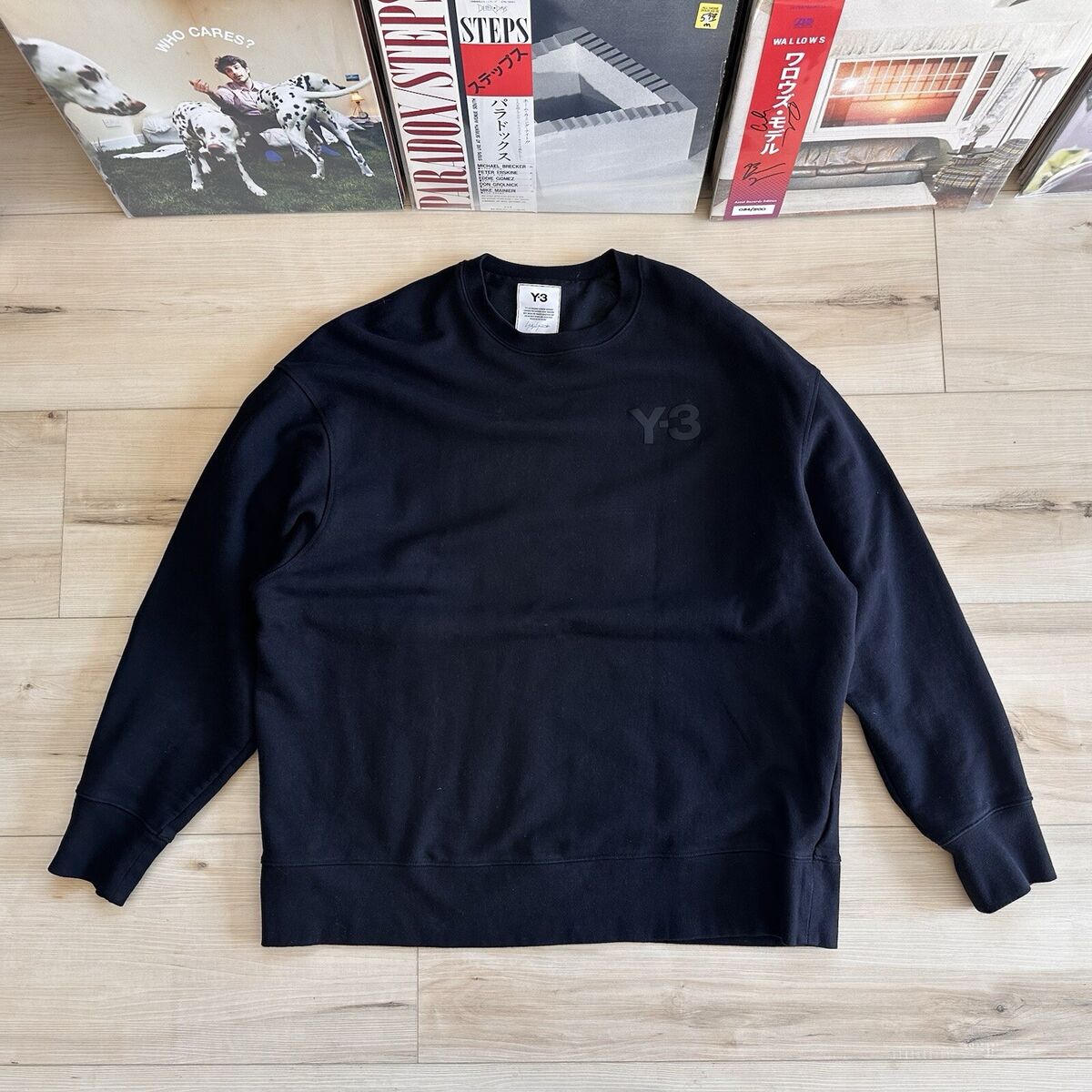 Adidas Y-3 Yohji Yamamoto Mens Knit Crew Neck Pullover Adidas Y-3 Yohji Yamamoto Mens Knit Crew Neck Pullover