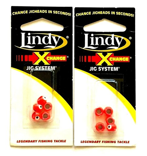 Lindy Jigheads X Sistema de Cambio 2 Paquetes Kit de Cabezal de Plantilla - Tú eliges Tamaño y Color - Imagen 12 de 229