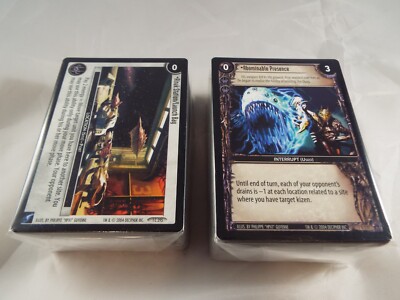 WARS TCG, INCURSION KOMPLETTES SET MIT GEMEINSAMEN UND UNGEWÖHNLICHEN KARTEN