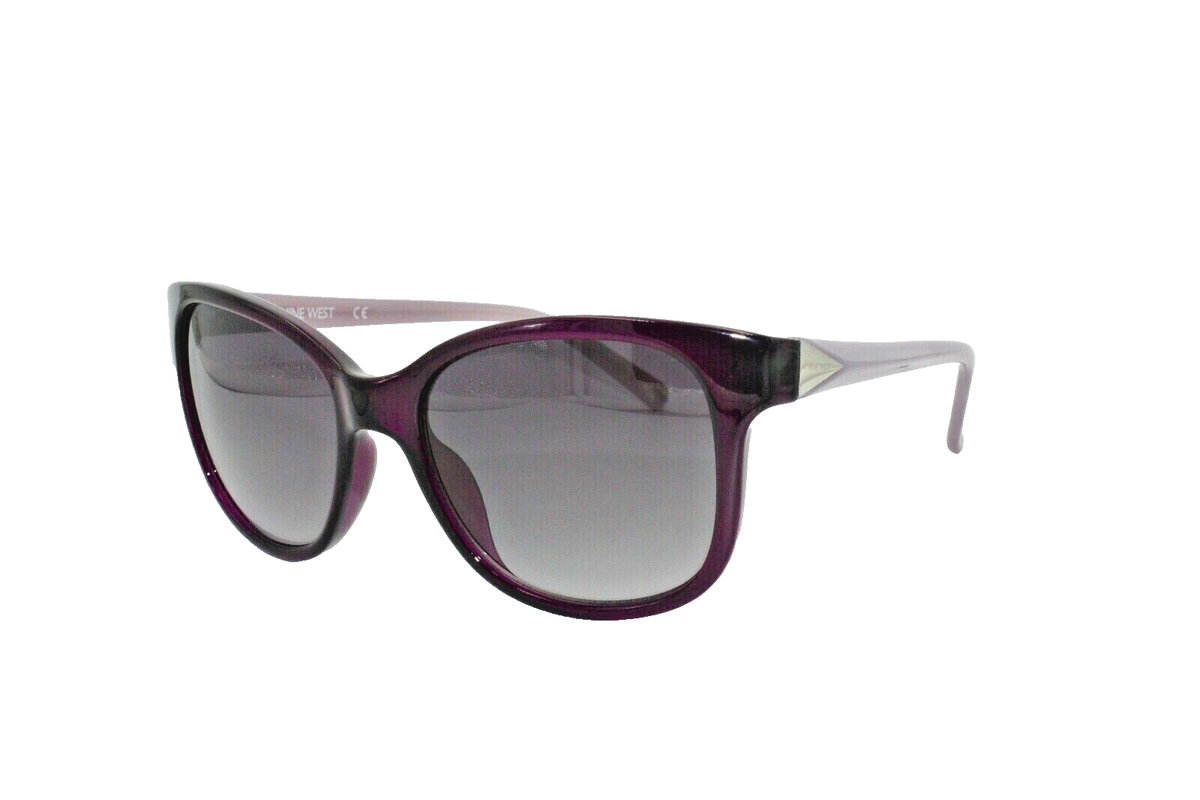 Nine West Womens Full Rim Square Sunglasses Purple NW570S  display picture 1