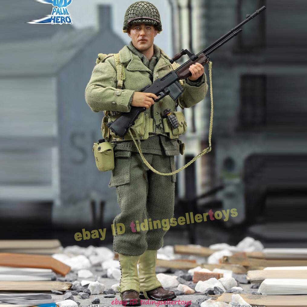 DID World War II U.S. Rangers 1/12 アクション DID WWII US Army Ranger 1/12 Private Richard Lebin Action