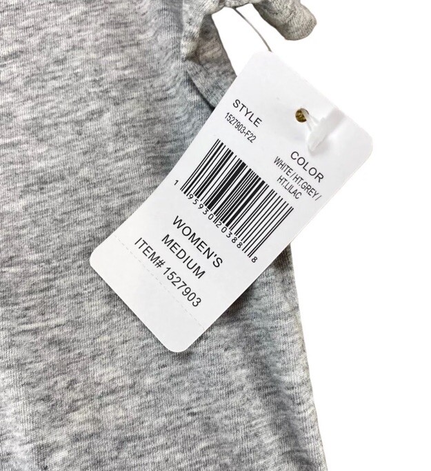 32 Degrees Cool T Shirt Top Womens Medium White Heather Gray 32 Degrees Cool T Shirt Top Womens Medium White Heather Gray