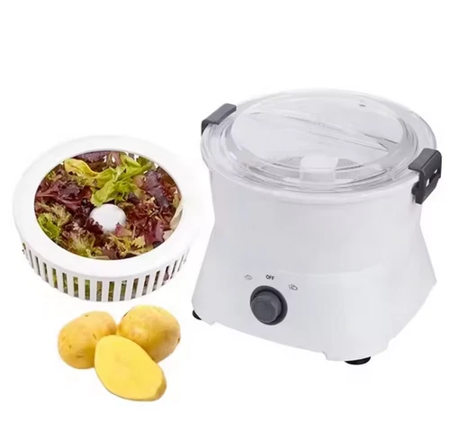 Automatic Potato Peeler Electric Potato Peeling Machine Vegetable Dehydrator - Picture 8 of 12