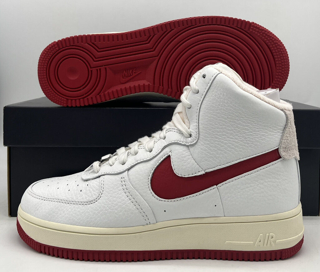 Nike Air Force 1 High Sculpt Summit White Gym Red (Women's)