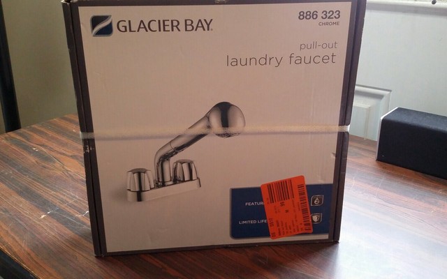 Glacier Bay Pull Out Laundry Faucet Laundry Utility Fixtures