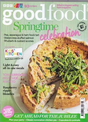 BBC GOOD FOOD MAGAZINE MAY 2022 - NEW - SPRINGTIME TOM KERRIDGE HAM HOCK