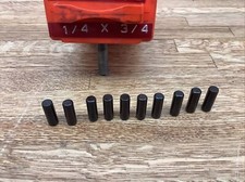 1/4 X 3/4 DOWEL PINS    10 Pin Set