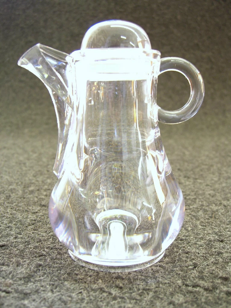 4 pcs Acrylic Oil Pot Soy Sauce Vinegar Bottle Clear Dispenser 3 oz JW