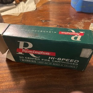 1 Vintage Empty Box Of Remington 30/30 Cal
