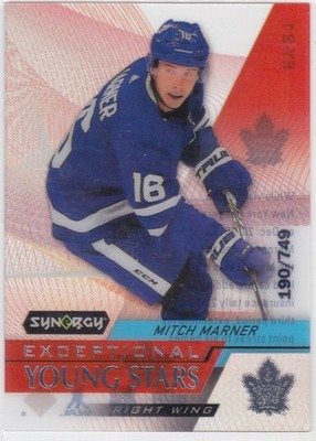 20/21 SYNERGY..MITCH MARNER..EXCEPTIONAL YOUNG STARS../749..# EY-21..MAPLE LEAFS
