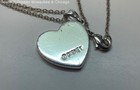 Disney SilverTone Rhinestone Accent Mickey Mouse Silhouette Pendant Necklace5.9g — photo 4