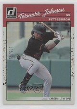 2023 Panini Donruss Retro 1990 Career Stat Line /500 Termarr Johnson #247 0s1o