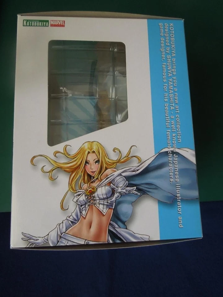 Kotobukiya Horror Bishoujo statue Emma Frost X-MEN 1/8 Figure with box UNUSED - Image 3 of 4