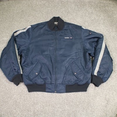 Ralph Lauren Polo Jeans Co Jacket Mens XL Blue MA-1 Flight Bomber