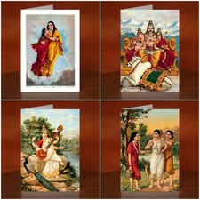 Ravi Varma A5 Art Print Greeting Cards - 14 Artwork Choices