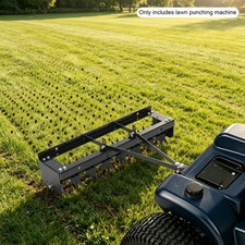 Rasenl&uuml;fter Lawn Abschleppbarer Rasenl&uuml;ftungsger&auml;t F&uuml;r Gartengras Rasenl&uuml;fter