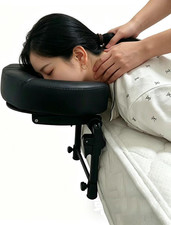 Adjustable Massage Headrest for Bed - Portable Face Cradle  Pillow Cushion