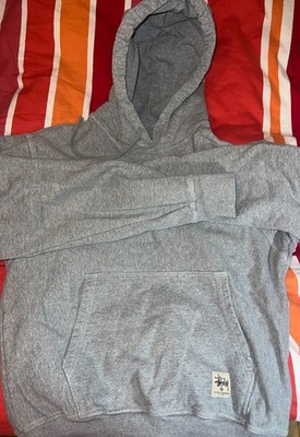 Stüssy Classic Logo Hoodie   Grey   Size Small - Great condition