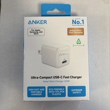 Anker 20W PD Nano USB-C Fast Charge Wall Charger